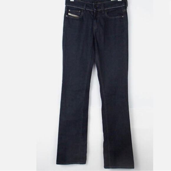 DIESEL Ladies Dark Wash Waist 28 - Picture 4 of 13